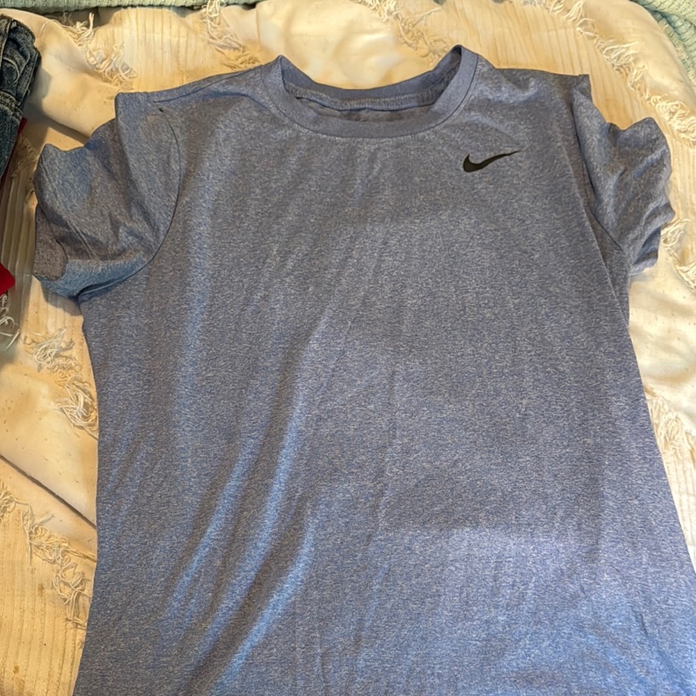 Nike Heathered Blue Tee